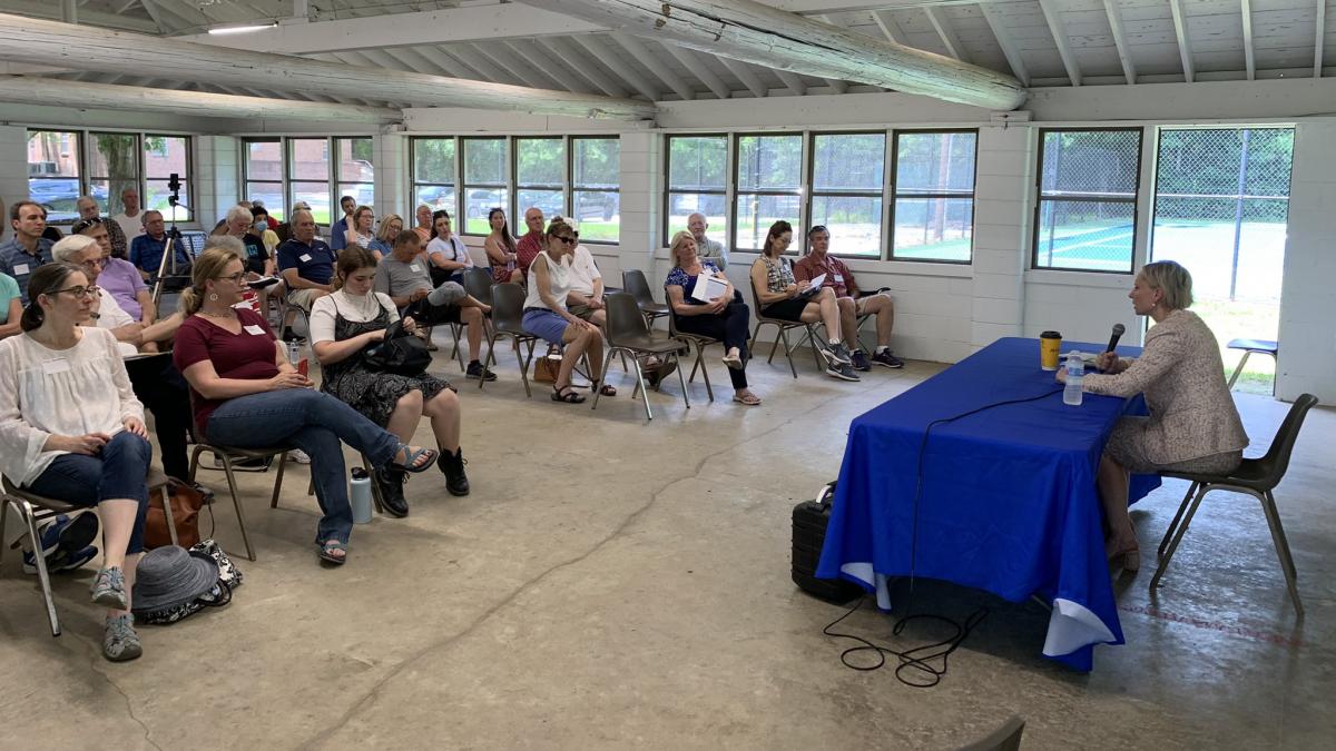 Rep. Spartz listening session in Zionsville on 6-14-21