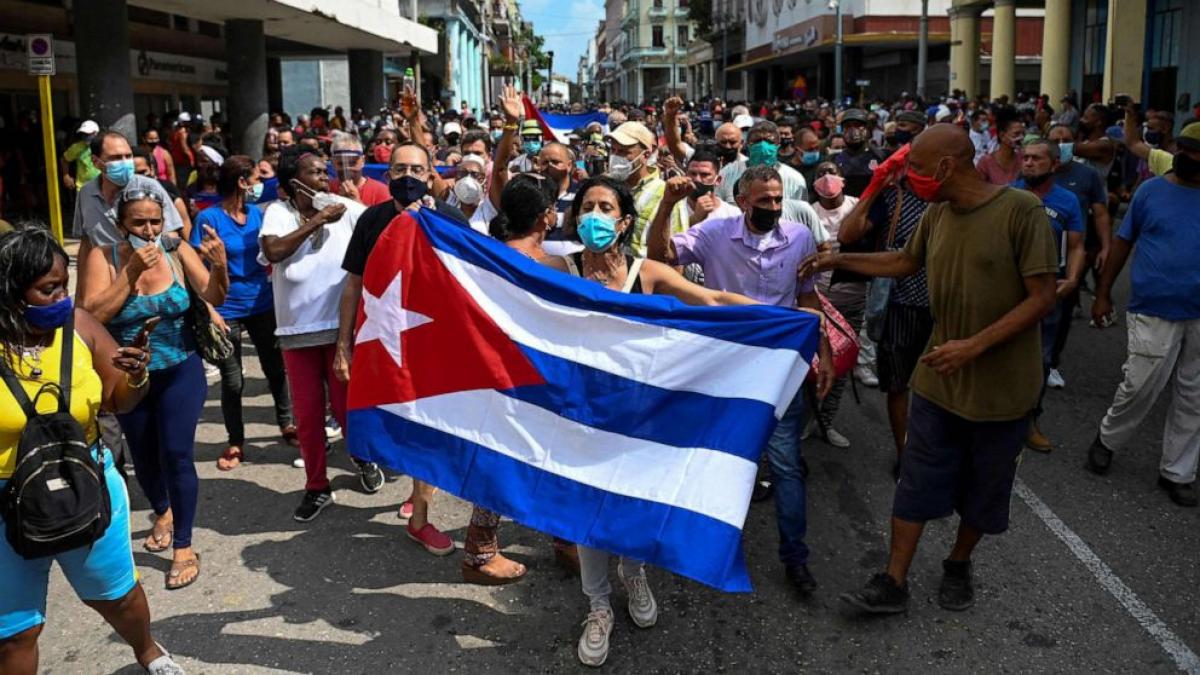 Cuban Protestors