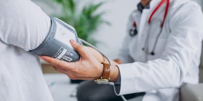 Doctor providing healthcare to a patient