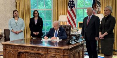 President Biden Signing Ukraine Lend-Lease Agreement