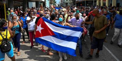 Cuban Protestors 
