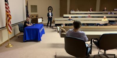 Listening session photo 