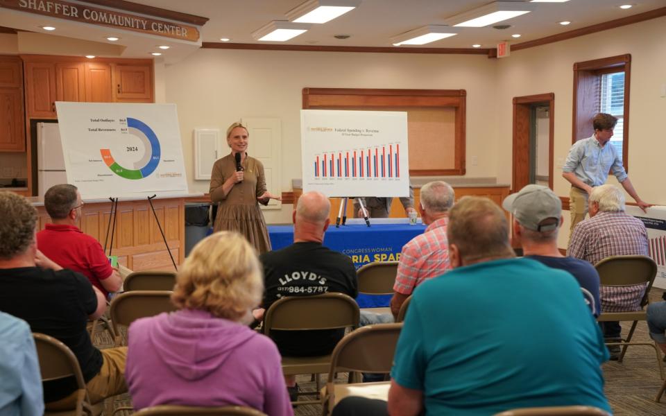 Spartz Speaks at Arcadia Townhall