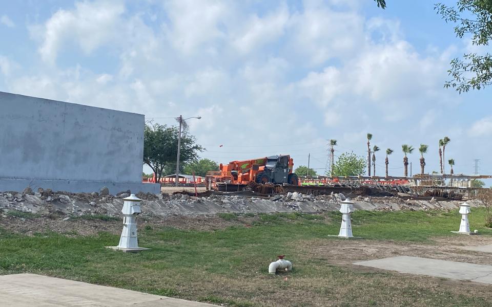 Construction stopped on border wall through executive order.