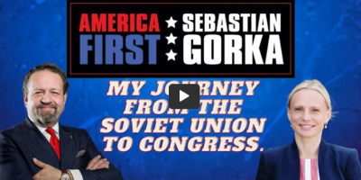 America First, Sebastian Gorka radio show image